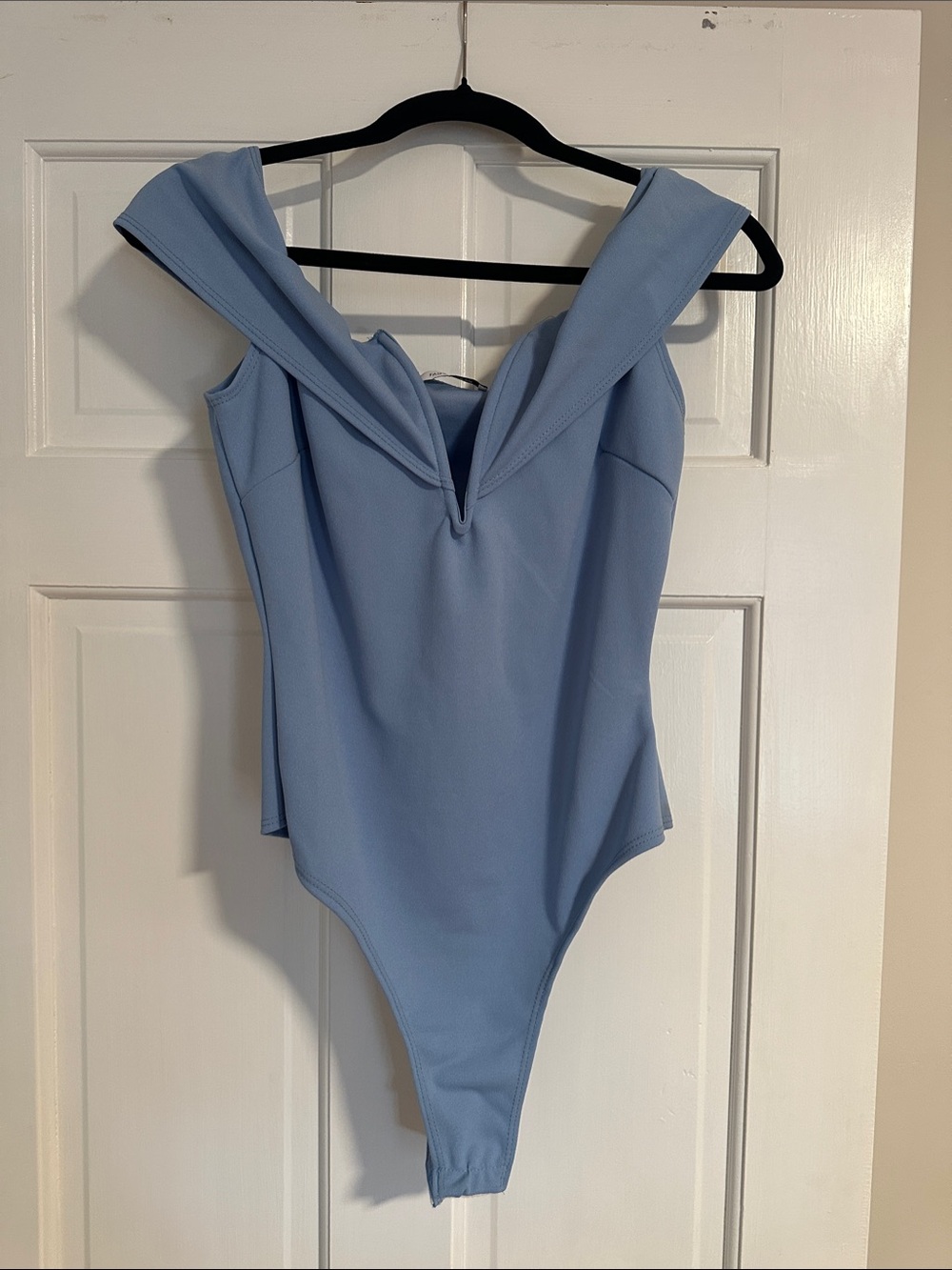 Bone in Light Blue One-Piece Swimsuit